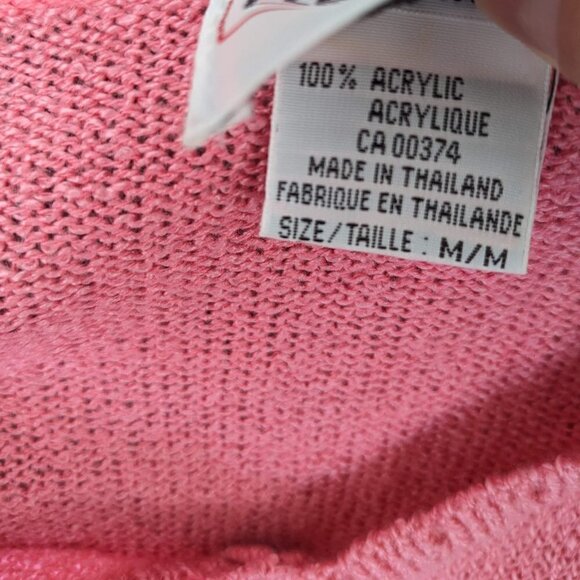 Vintage Perspective Pink pearl floral top - Picture 7 of 7